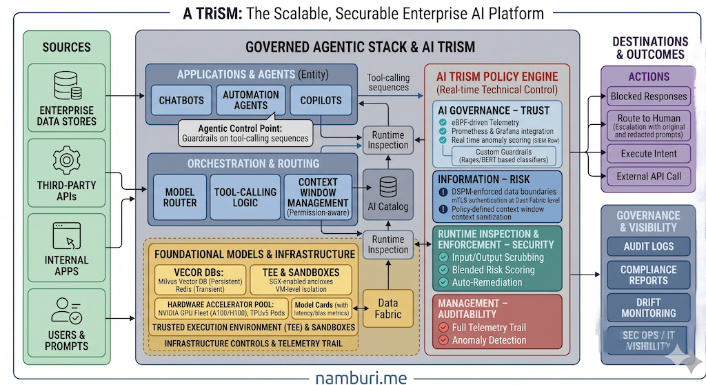 The Four Pillars of a Robust TRiSM Architecture