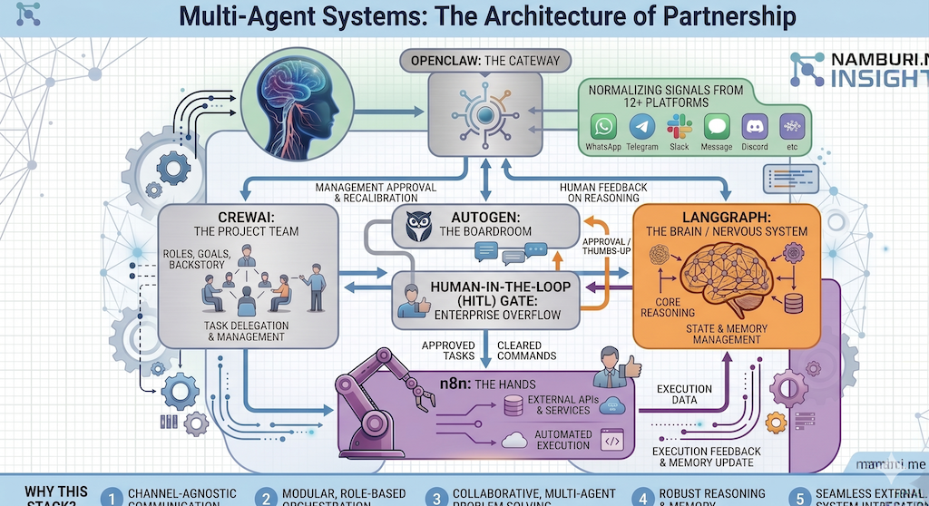 Multi-Agent Systems 6-Layer Architecture Diagram